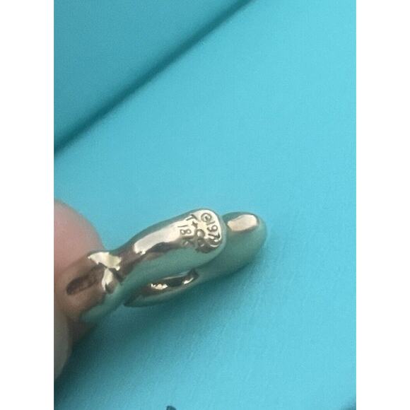 RARE Tiffany & Co Elsa Peretti 18k Gold Zodiac Rabbit Charm Pendant For Necklace - Picture 14 of 16